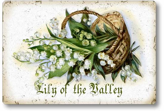 Item 112807 Lily of the Valley Plaque