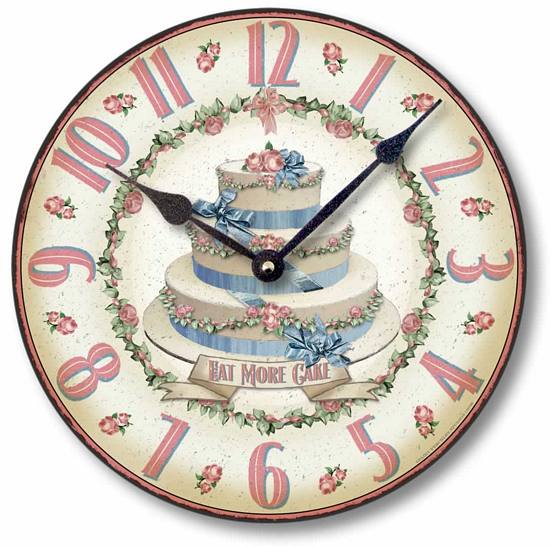 Item C8736 Decorated Cake Wall Clock