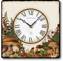 Item C8720 Woodland Mushrooms Clock