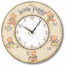 Item C1702 Vintage Style Nursery Rhyme Wall Clock