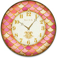 Item C1820 Vintage Style Mermaid Wall Clock