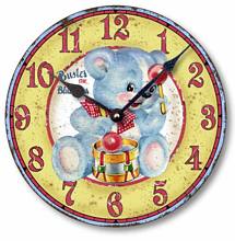 Item C5051 Vintage Style Buster the Bear Wall Clock