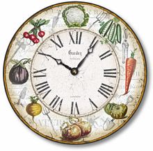 Item C8216 Vegetable Garden Clock